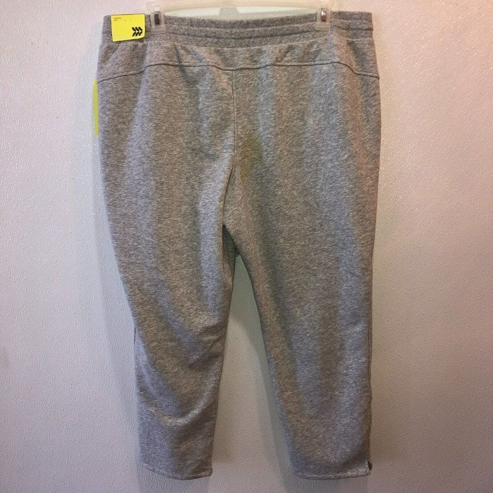 New All in Motion Womens XXL Heather Gray Pockets Drawstring Sweatpants Pants - Picture 7 of 9